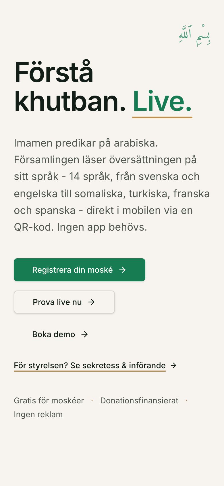 Minbar - mobil