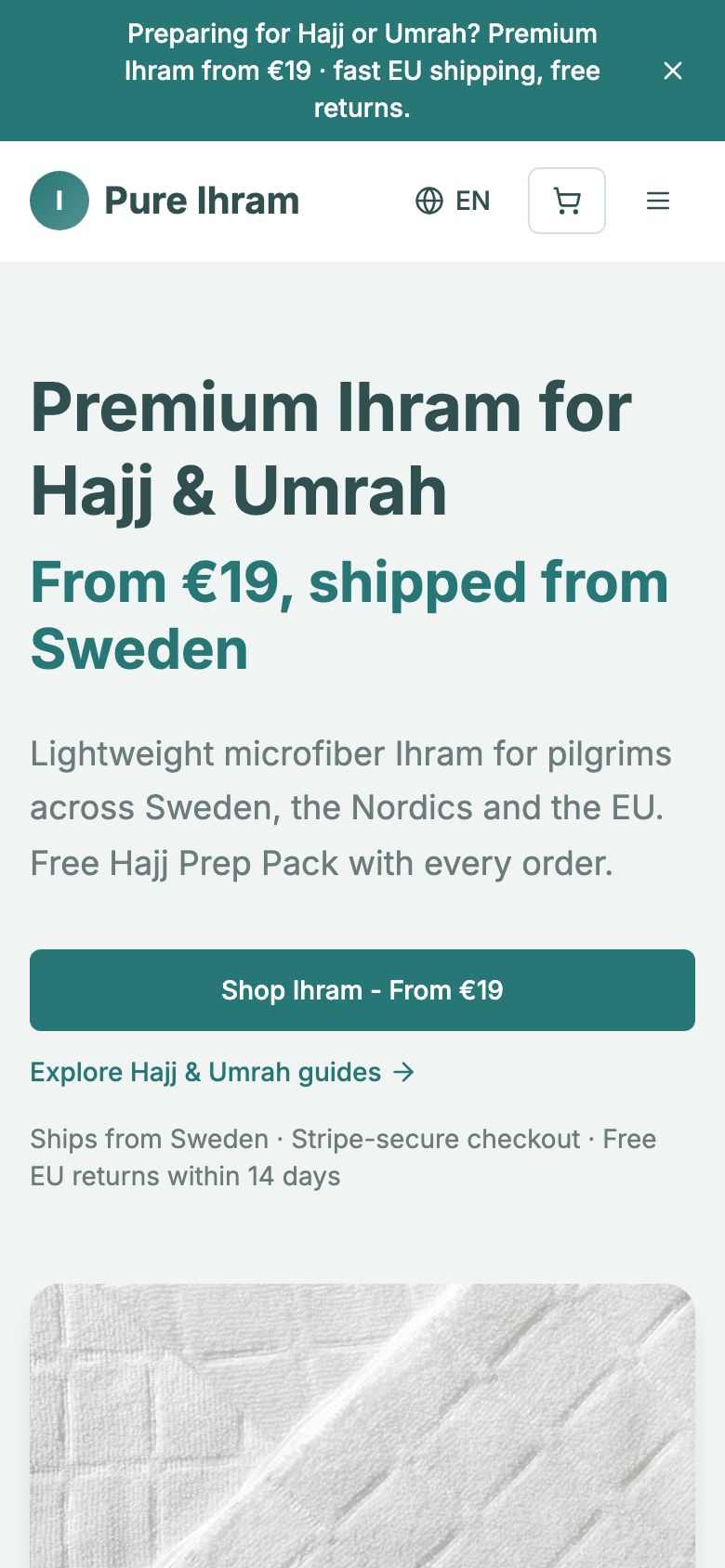Pure Ihram - mobil